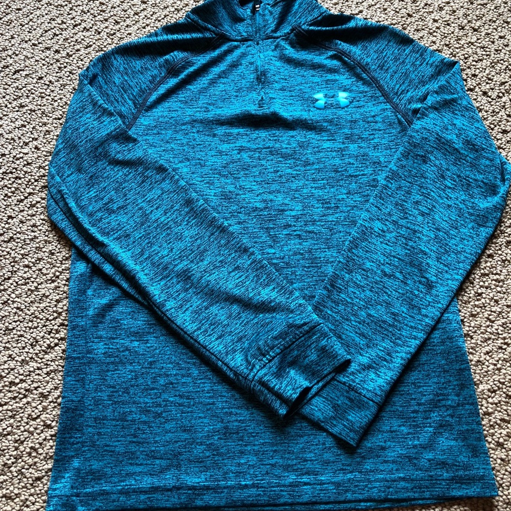 Boys UA long sleeve 1/4 zip